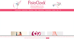 Desktop Screenshot of fisioclock.com